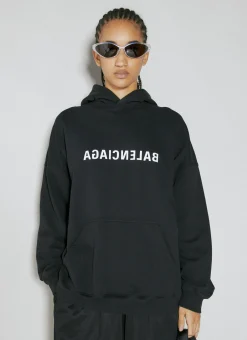 Logo Print Hooded Sweatshirt