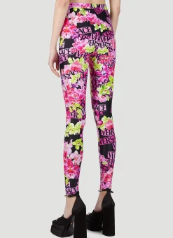 Logo Print Leggings