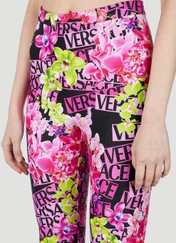 Logo Print Leggings