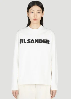 Logo Print Long Sleeve T-Shirt