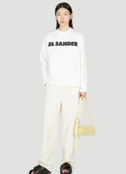 Logo Print Long Sleeve T-Shirt
