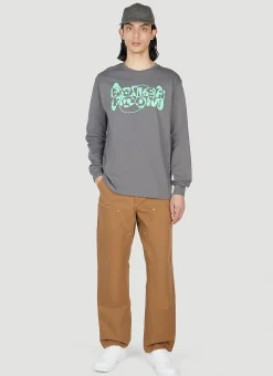 Logo Print Long Sleeve T-Shirt