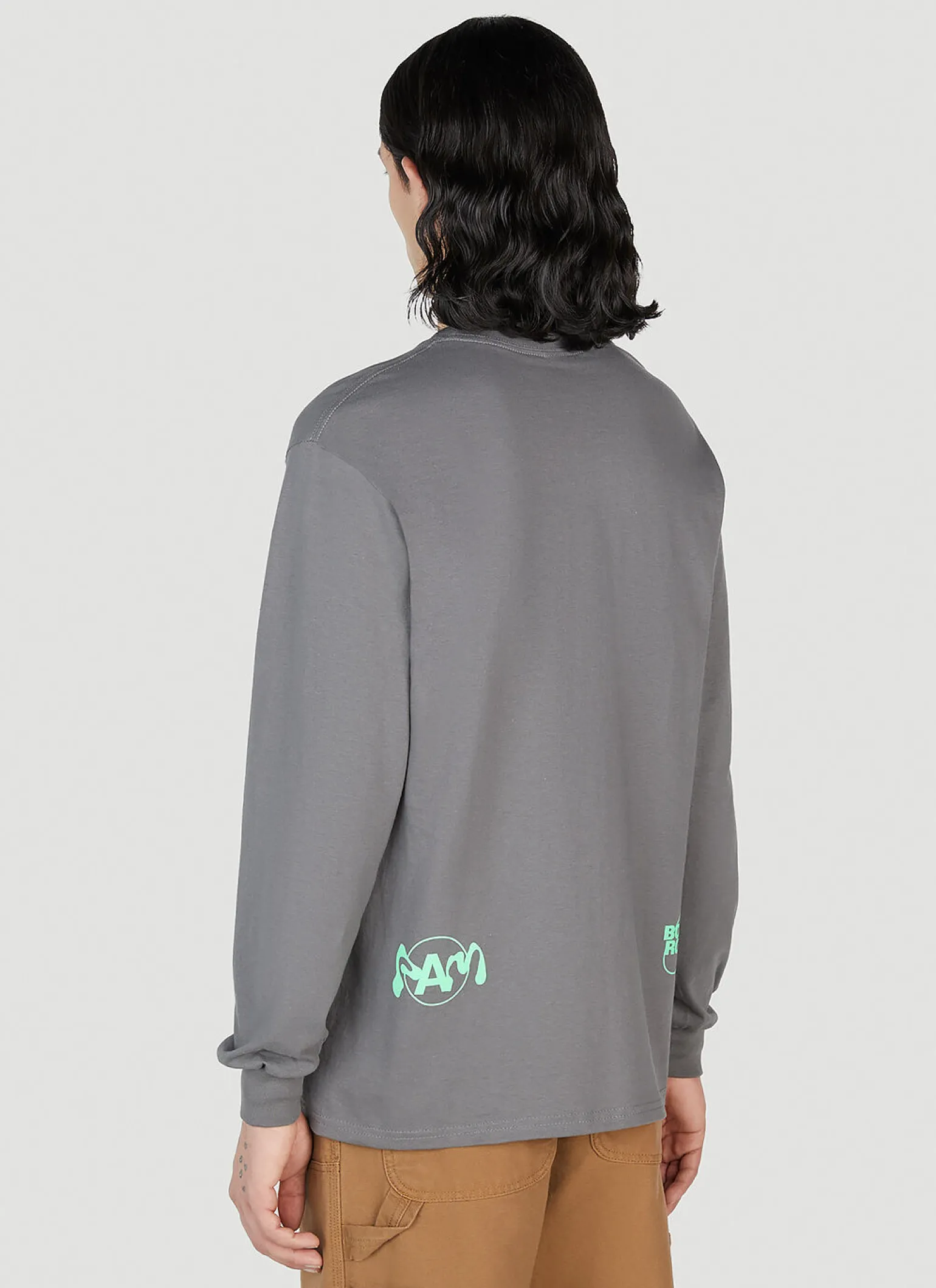 Logo Print Long Sleeve T-Shirt