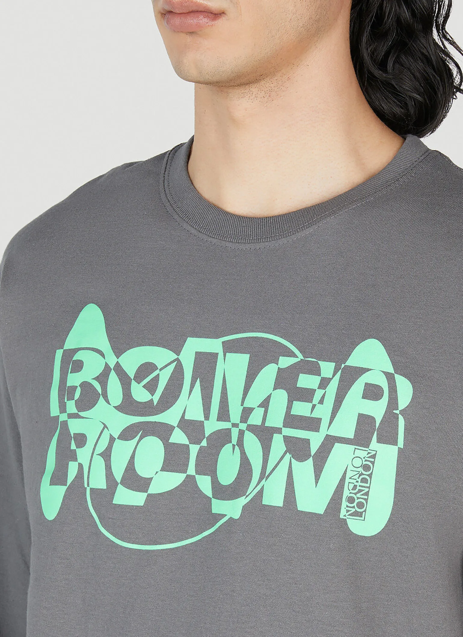 Logo Print Long Sleeve T-Shirt
