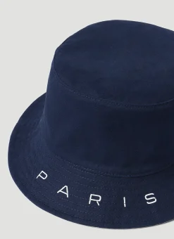 Logo Print Reversible Bucket Hat
