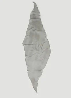 Logo Print Silk Scarf