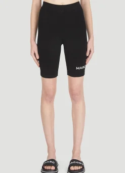 Logo Print Sport Shorts