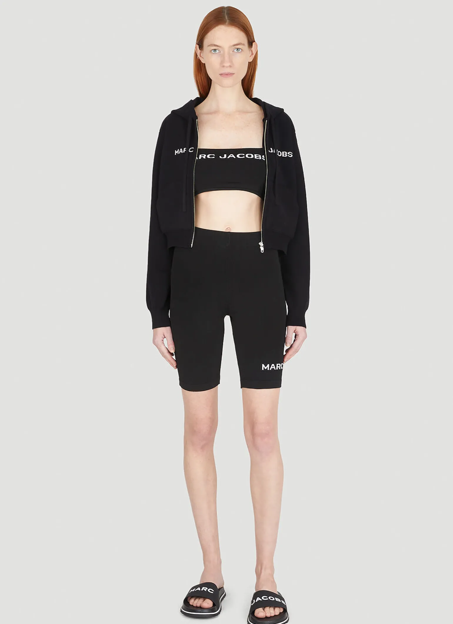 Logo Print Sport Shorts