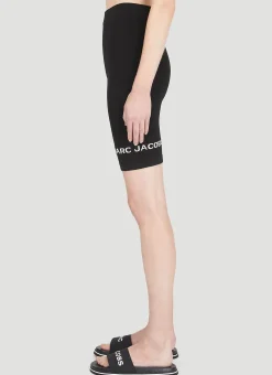 Logo Print Sport Shorts