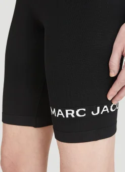 Logo Print Sport Shorts
