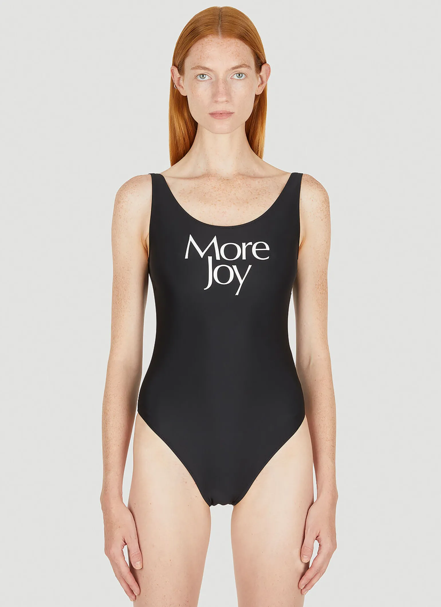 Logo Print Swimsuit