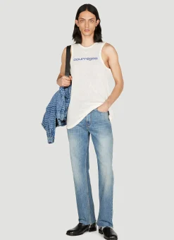 Logo Print Tank Top