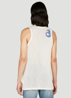 Logo Print Tank Top
