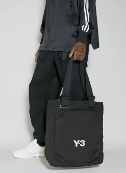 Logo Print Tote Bag