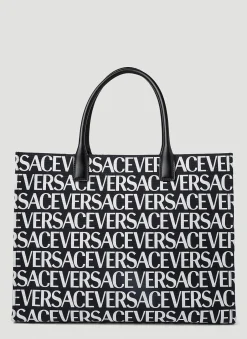 Logo Print Tote Bag