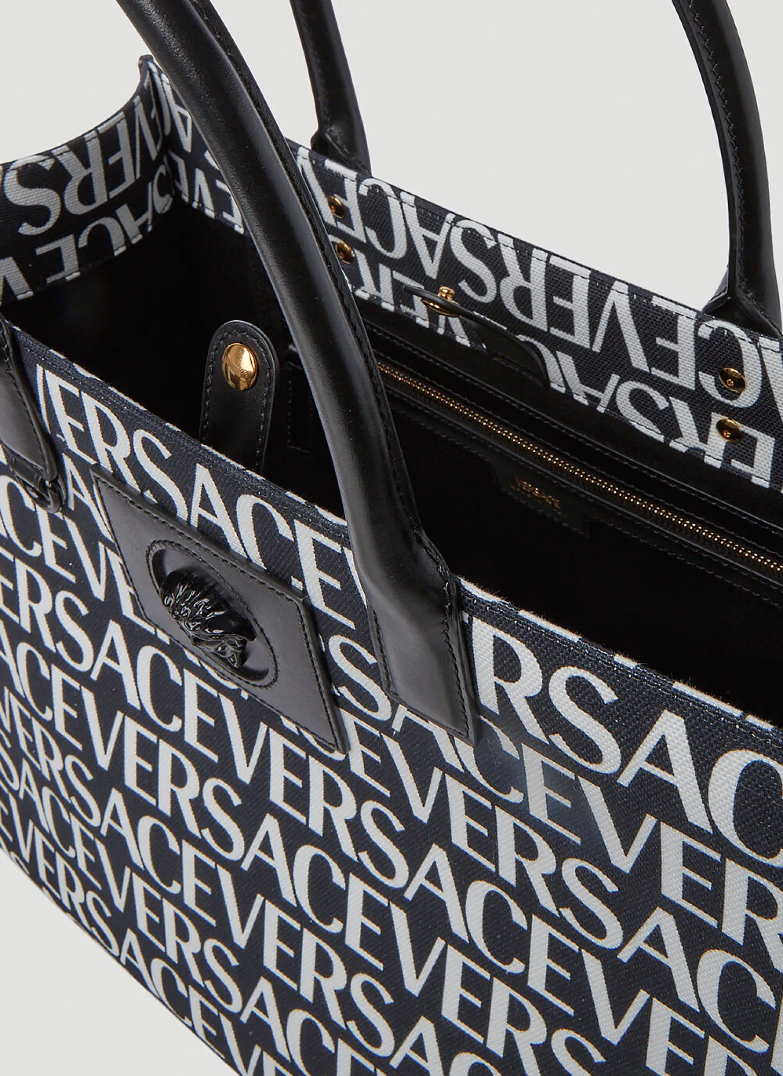 Logo Print Tote Bag