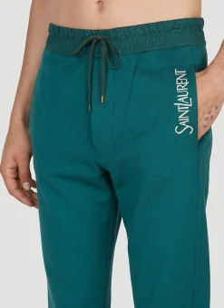 Logo Print Track Pants