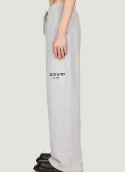 Logo Print Track Pants