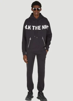 Logo Print Track Pants
