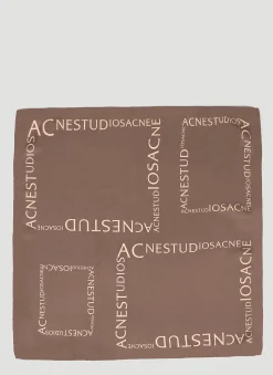 Logo Silk Scarf