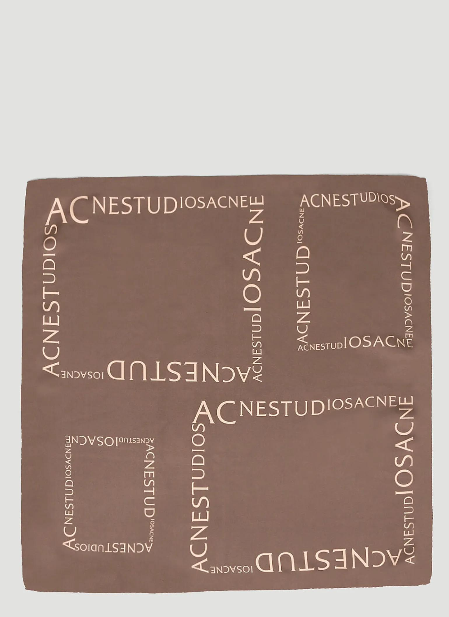 Logo Silk Scarf