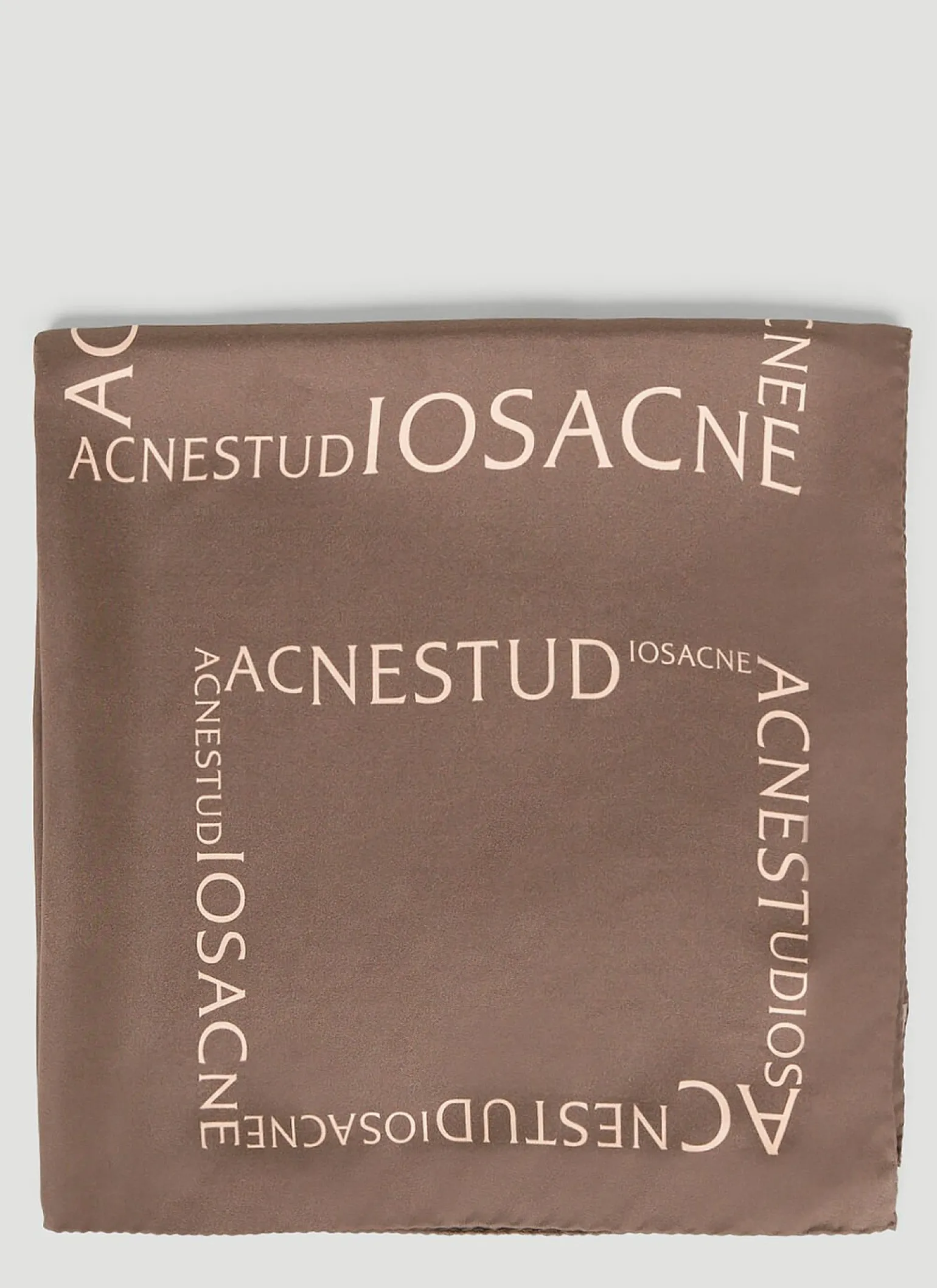 Logo Silk Scarf