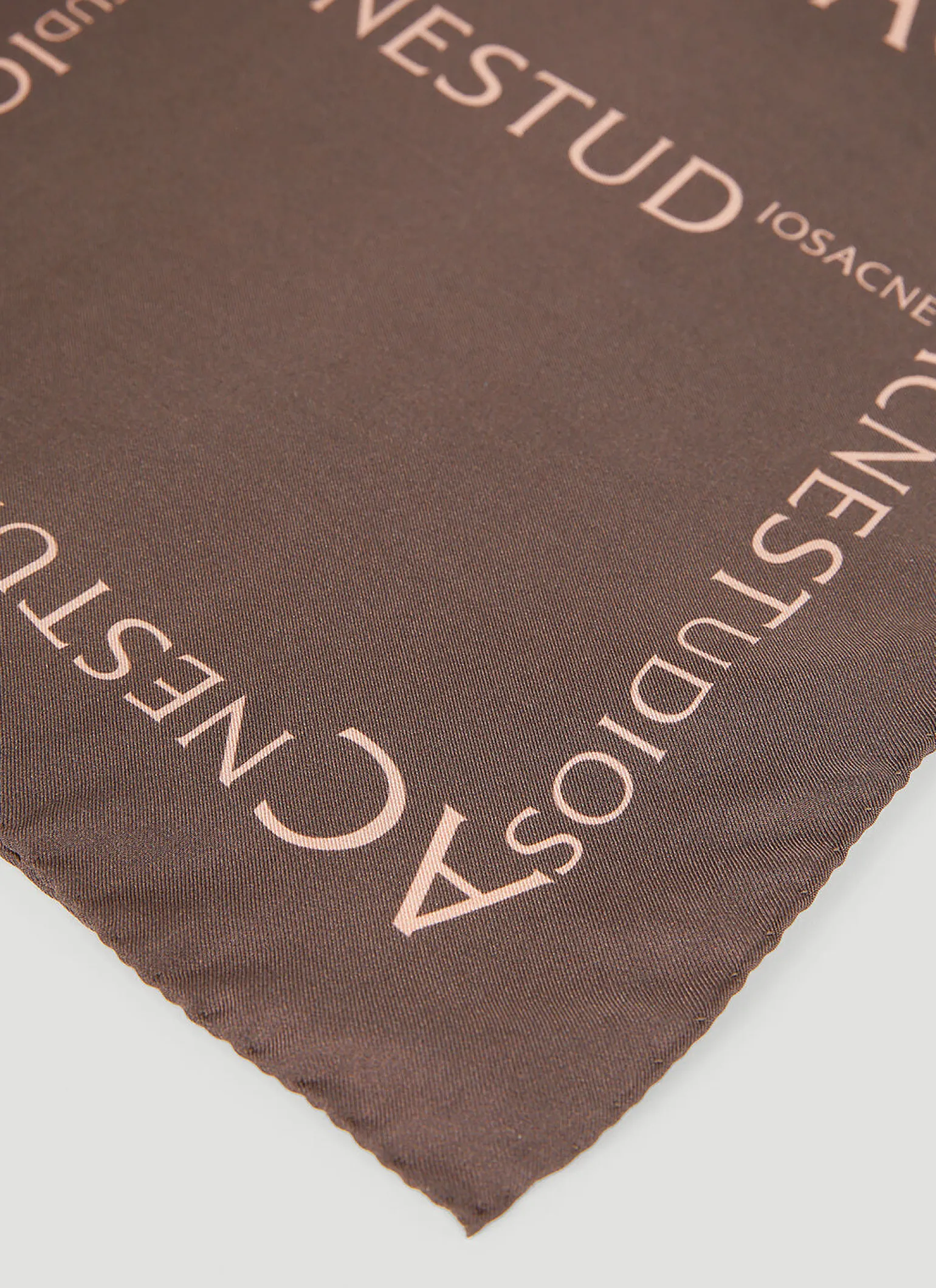 Logo Silk Scarf