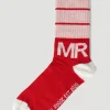 Logo Striped Socks