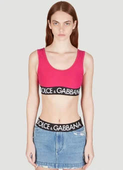Logo Tape Crop Top