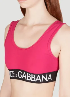 Logo Tape Crop Top