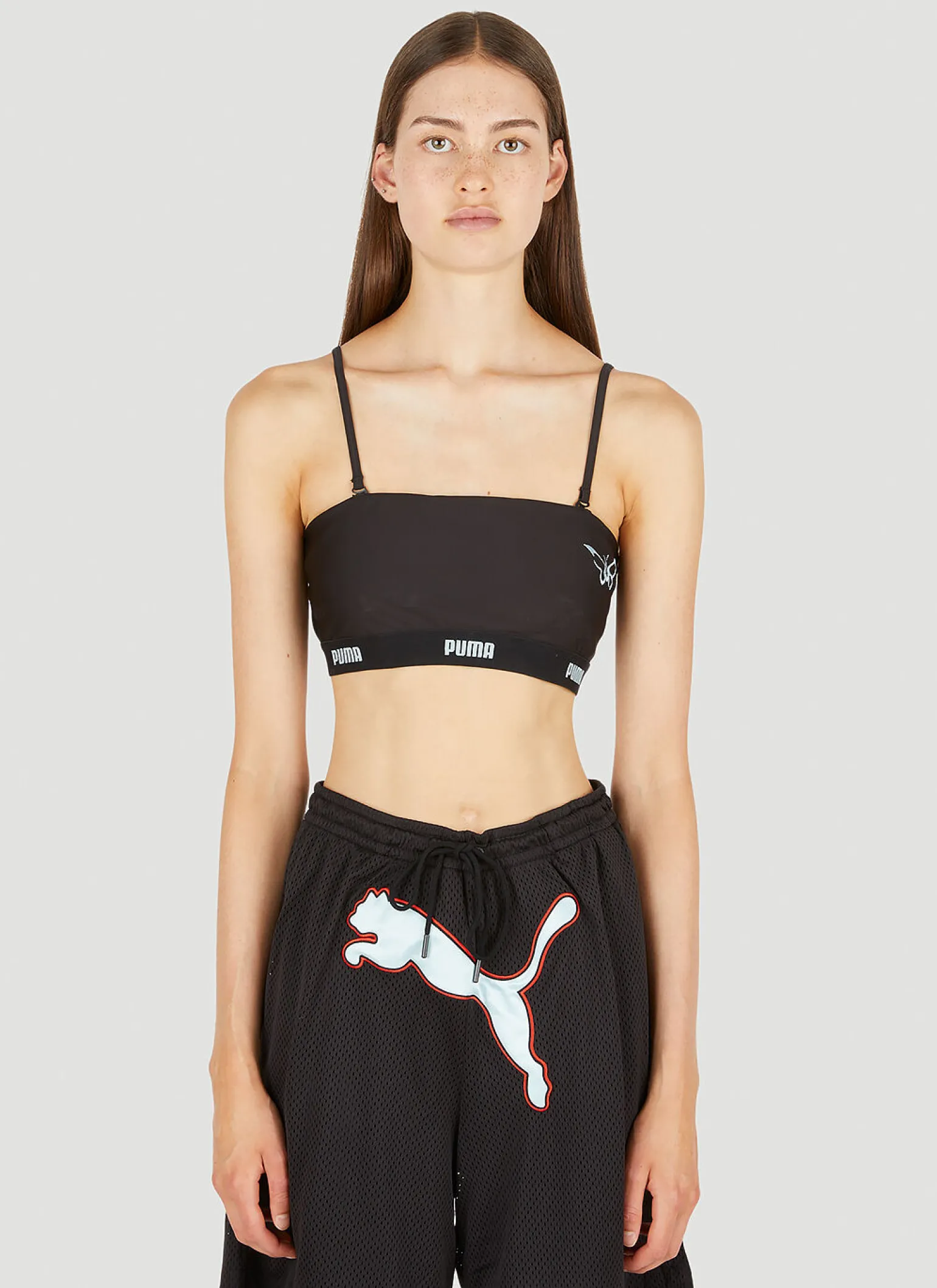 Logo Tape Crop Top