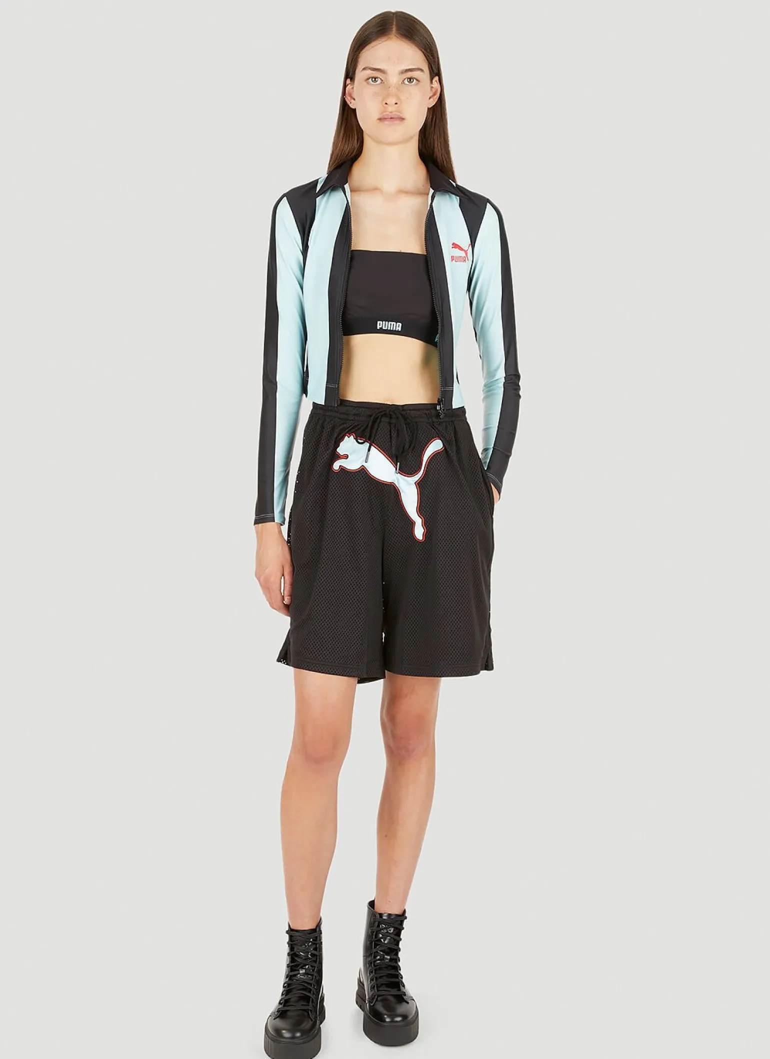 Logo Tape Crop Top