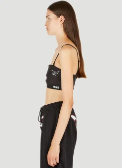 Logo Tape Crop Top