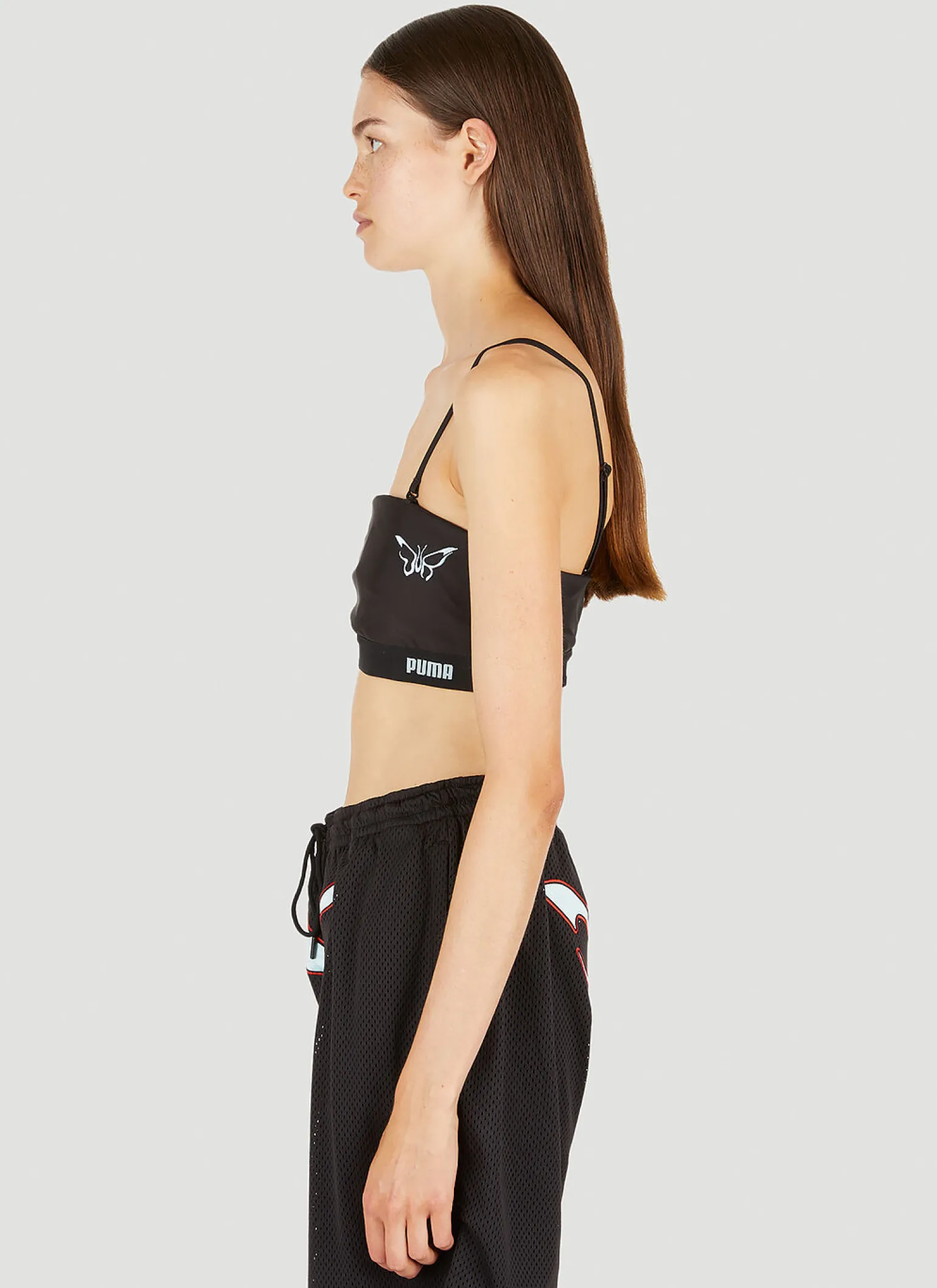 Logo Tape Crop Top