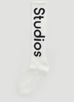 Logo-Jacquard Socks