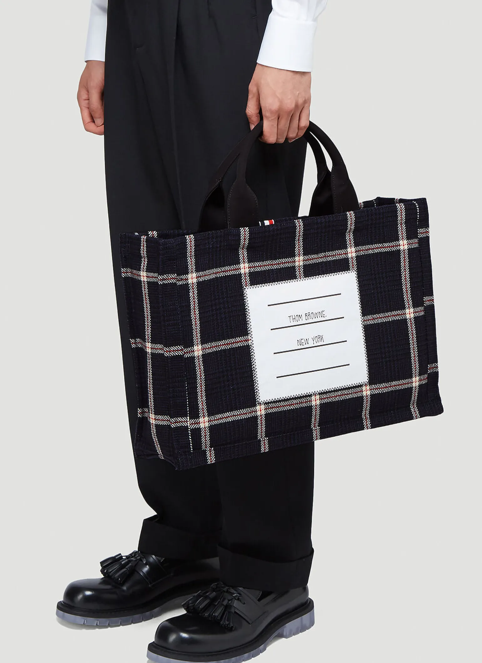 Logo-Patch Tote Bag