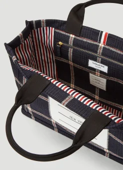 Logo-Patch Tote Bag
