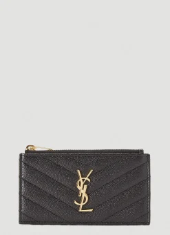 Logo-Plaque Grain De Poudre Wallet