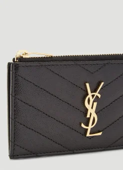 Logo-Plaque Grain De Poudre Wallet