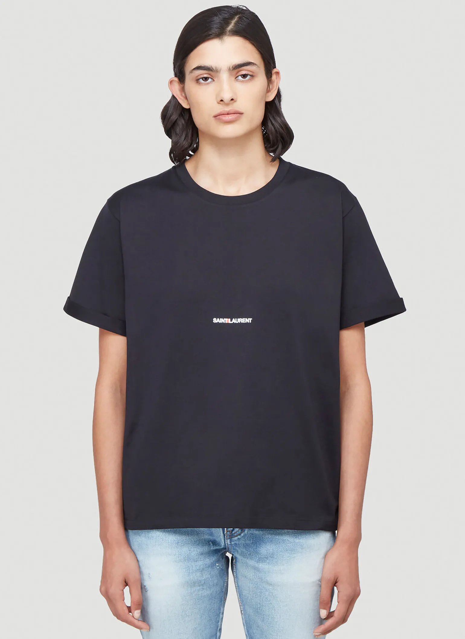 Logo-Print Boxy T-Shirt