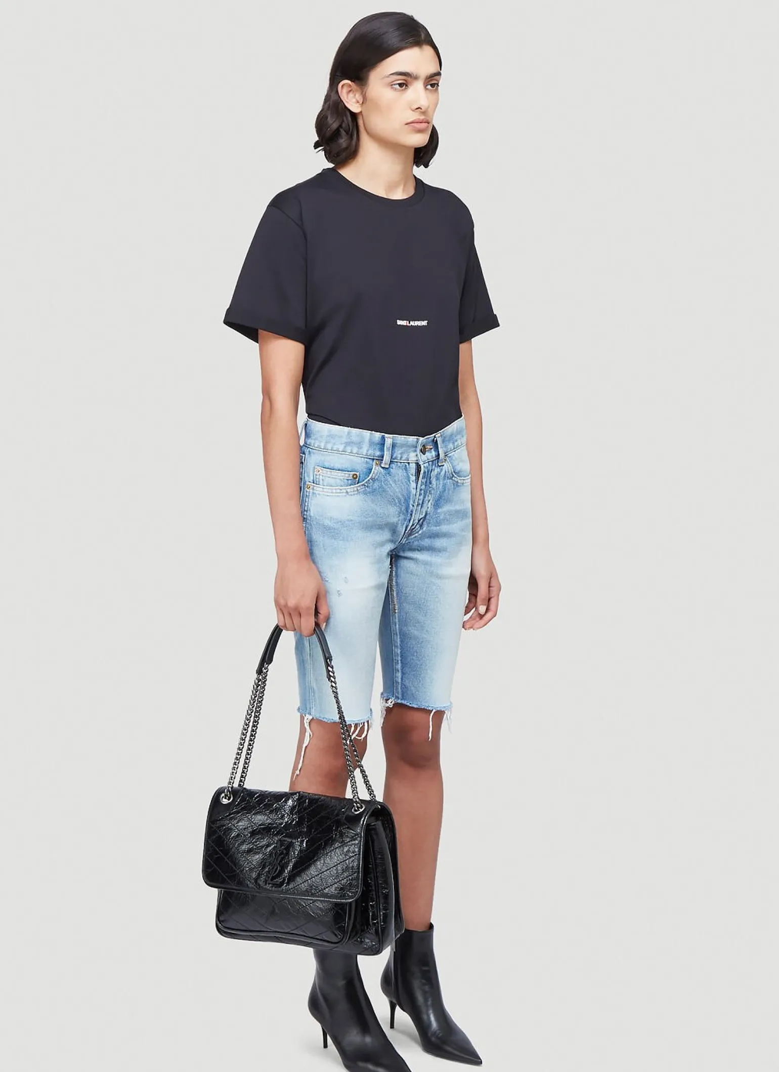 Logo-Print Boxy T-Shirt