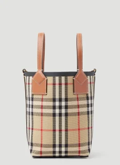 London Check Tote Bag