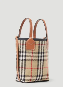 London Check Tote Bag