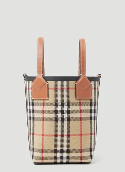 London Check Tote Bag