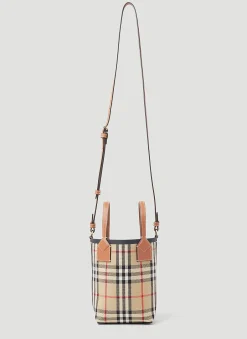 London Check Tote Bag