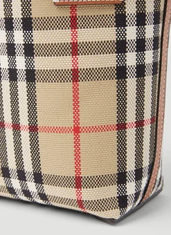 London Check Tote Bag