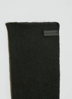 Long Cashmere Knit Gloves