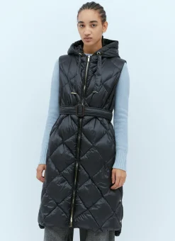 Long Quilted Gilet