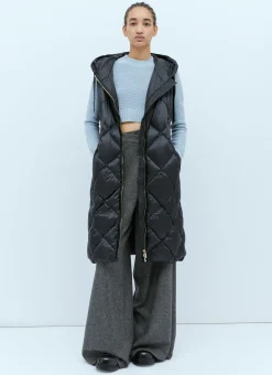 Long Quilted Gilet