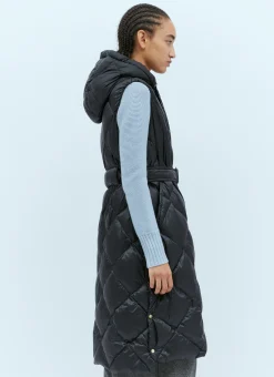 Long Quilted Gilet